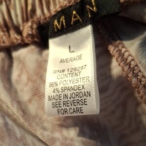 IMAN Beige Women's Pants